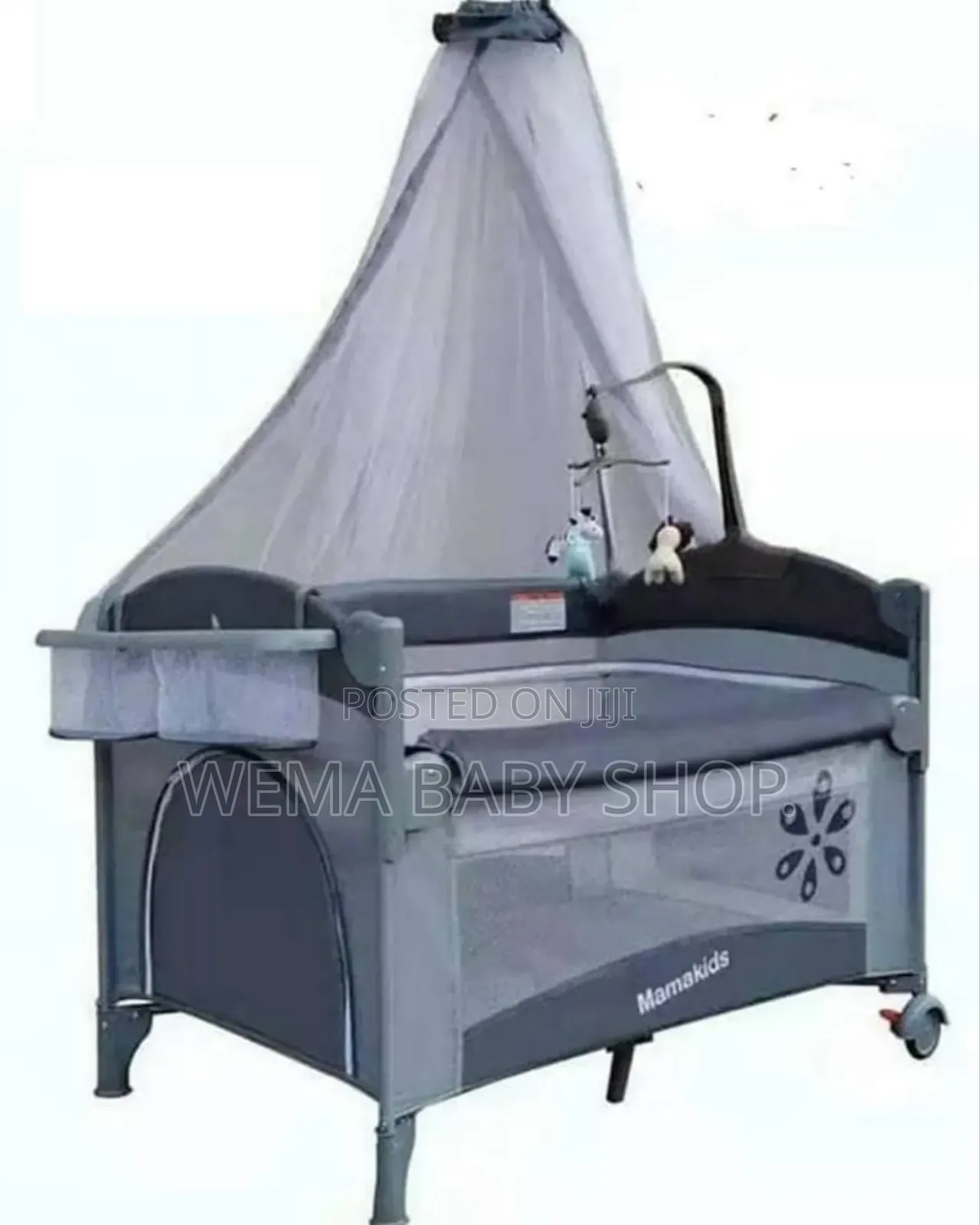Baby Co Sleeper/Bedside Crib With Playpen