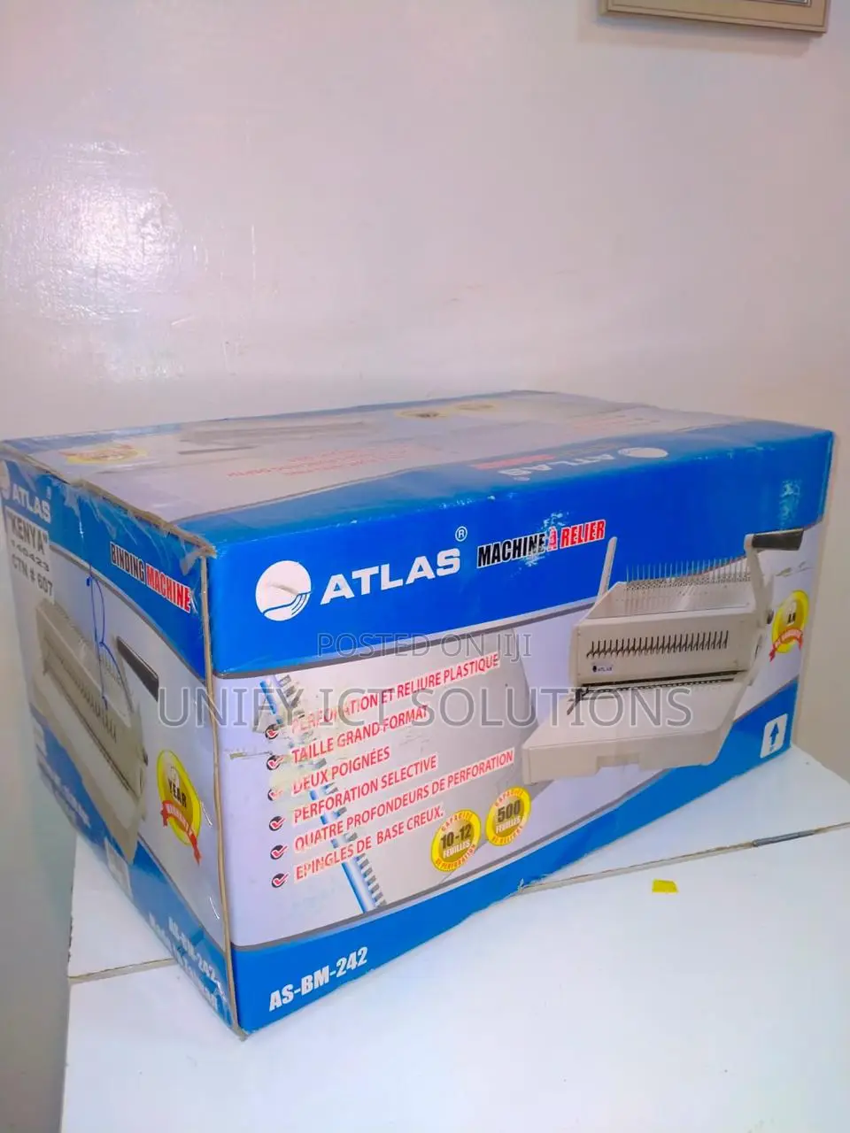 Atlas AS-BM-242 Comb Binding Machine