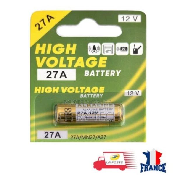 Alkaline A27 27A Mn27 Gp27a E27A 12V Wheel Control Battery- - main view