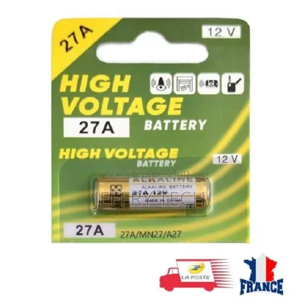 Alkaline A27 27A Mn27 Gp27a E27A 12V Wheel Control Battery-