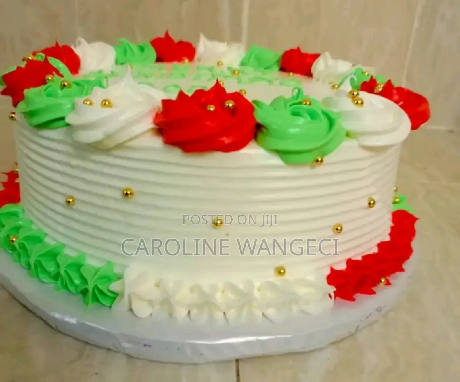 Christmas Theme Caked