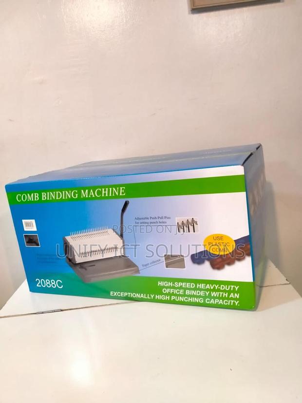 Comb Binding Machine (2088C) Heavy Duty - thumbnail 3