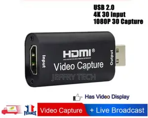 HDMI to USB 2.0 Mini Video Capture Card for Game/Video Live