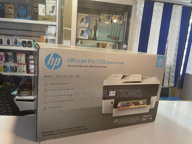 HP Officejet Pro 7720 All in One Wireless Printer - main view
