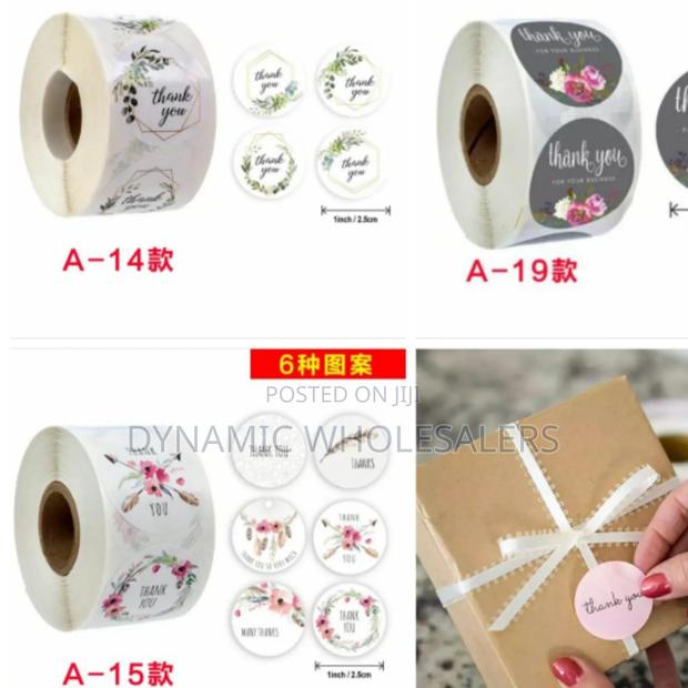 Thank You Note Stickers - main view