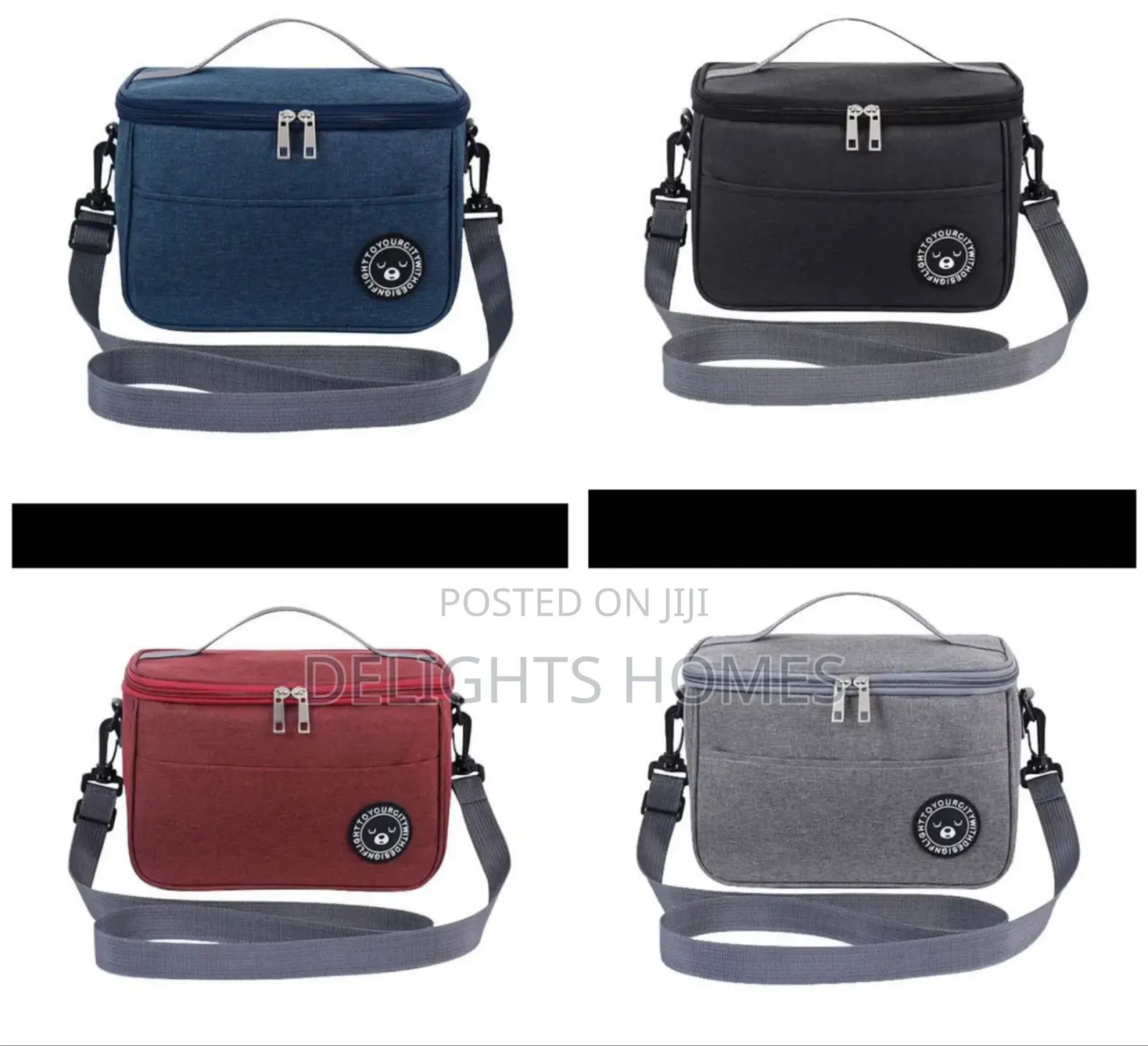 Portable Thermal Insulated Waterproof Lunch Bag.