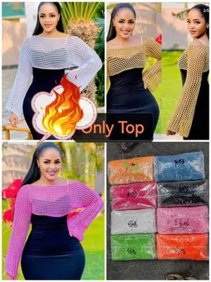 Ladies Beautiful Crotchet Tops. Free Size