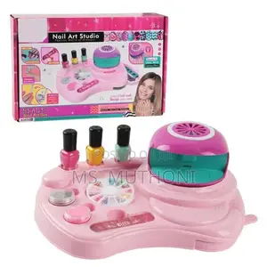 Nail Studio for Teenager Girls Nails Art Studio Toys*