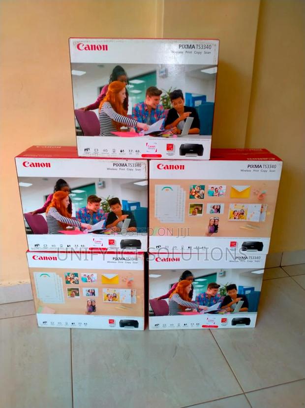Canon PIXMA TS3440 Wireless Colour Inkjet Photo Printer