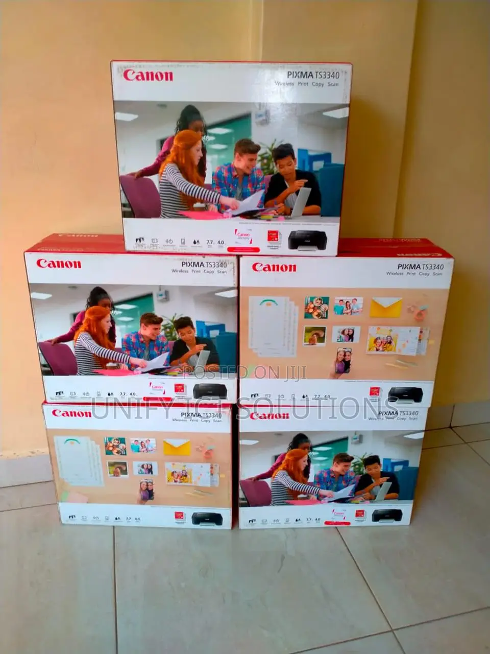 Canon PIXMA TS3440 Wireless Colour Inkjet Photo Printer