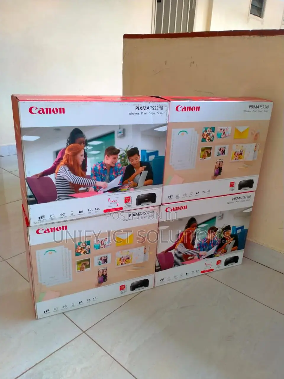 Canon PIXMA TS3440 Wireless Colour Inkjet Photo Printer