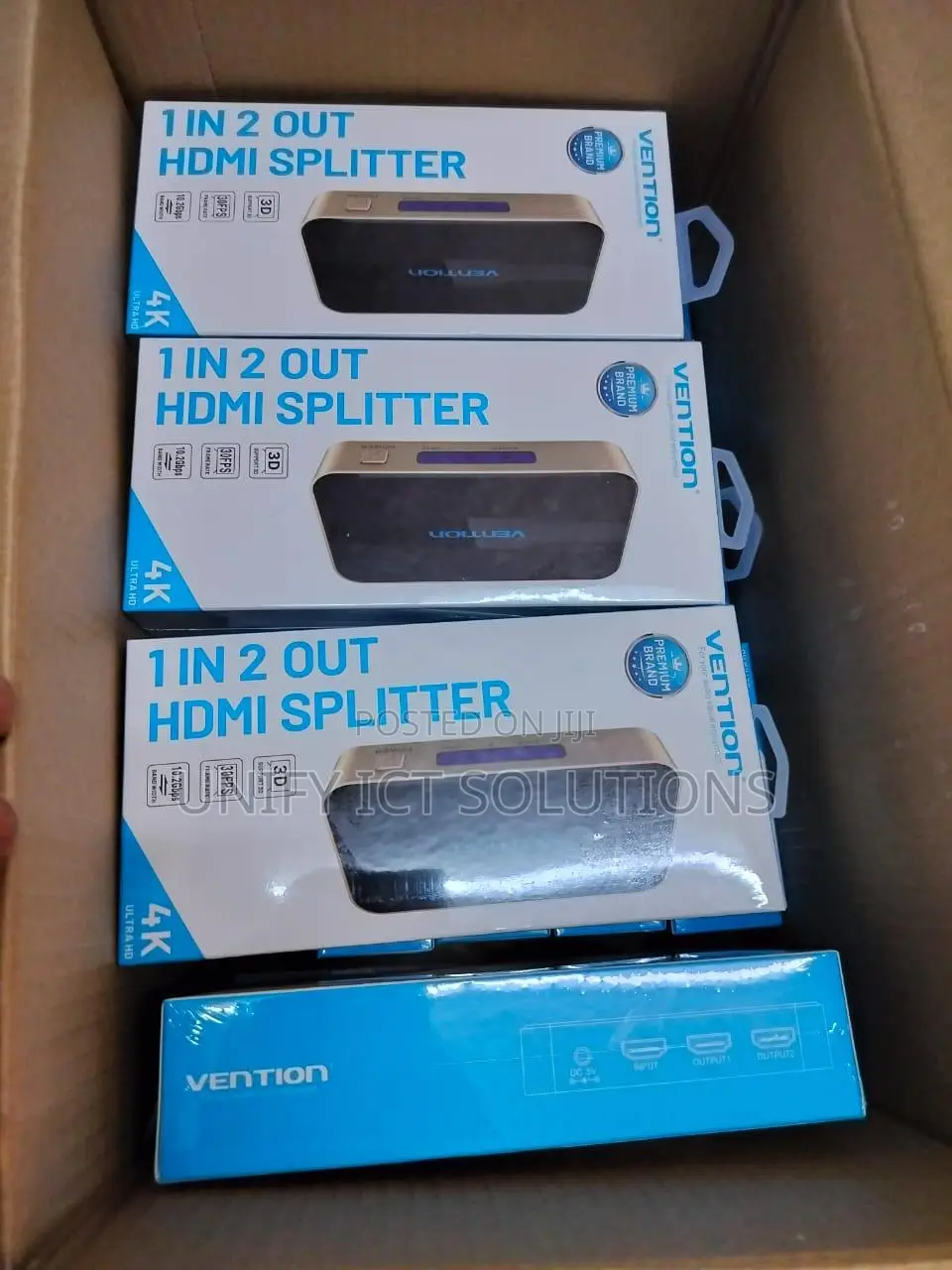 Vention HDMI Splitter 1 in 2 Out