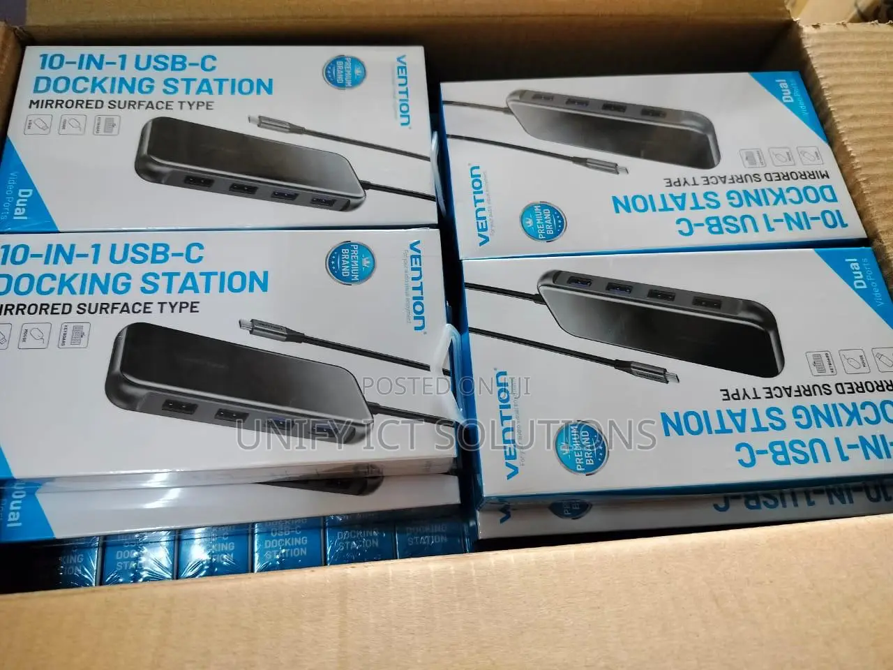 Vention Multi-Function 10-in-1 USB-C Docking Station