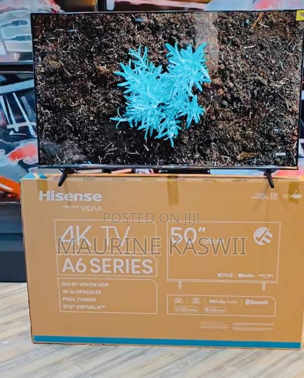 Hisense 50 Smart Uhd Frameless Tv A61k Series