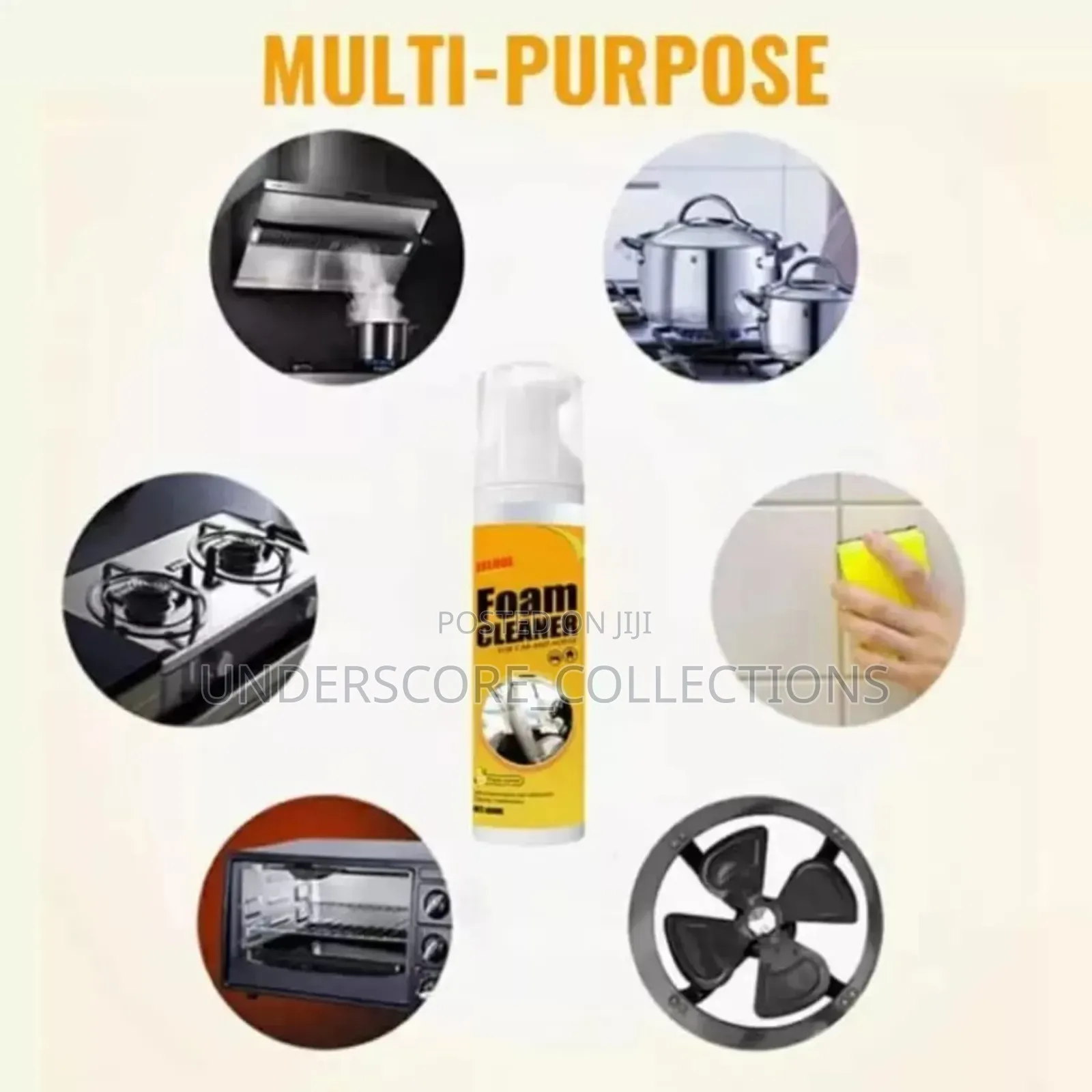 100ml Foam Cleaner Multipurpose for Cars and Household