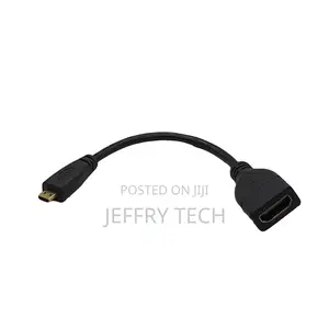 Micro HDMI Male to Standard HDMI Female Extension Cable 10cm