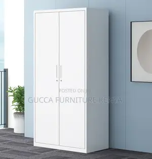 Cabinets: Steel Staff Double Door Locker Storage Cabinet