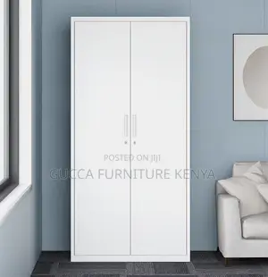 Cabinets: Steel Staff Double Door Locker Storage Cabinet
