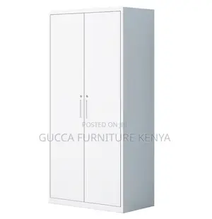 Cabinets: Steel Staff Double Door Locker Storage Cabinet