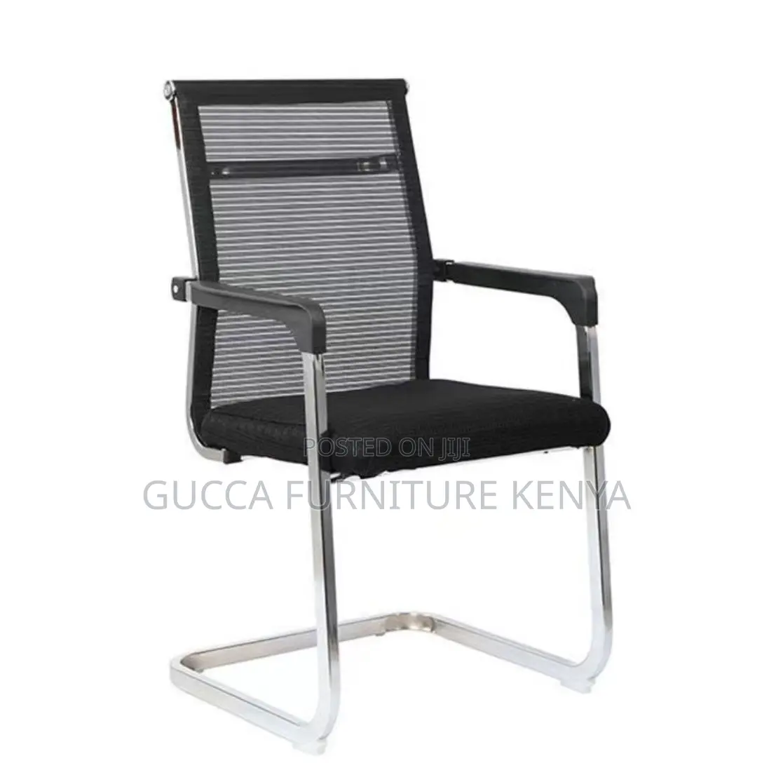 Office Chairs: Mesh Waiting Guest Office Bow Chair