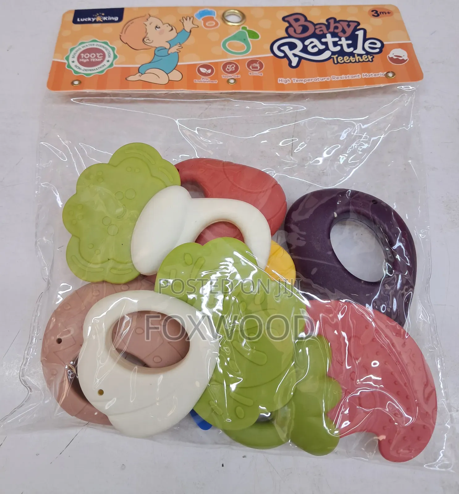Baby Rattles Set, Teething Toys 7pcs
