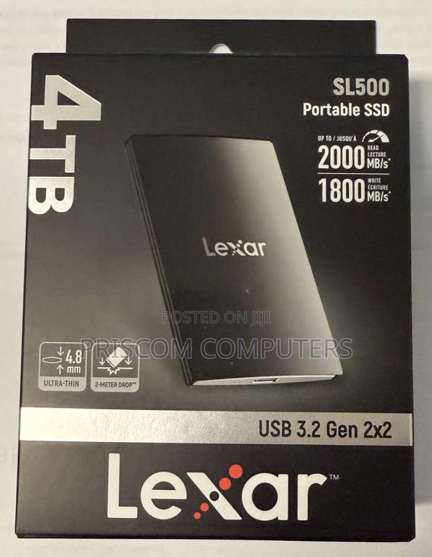 Lexar SL500 4TB Portable External SSD - main view