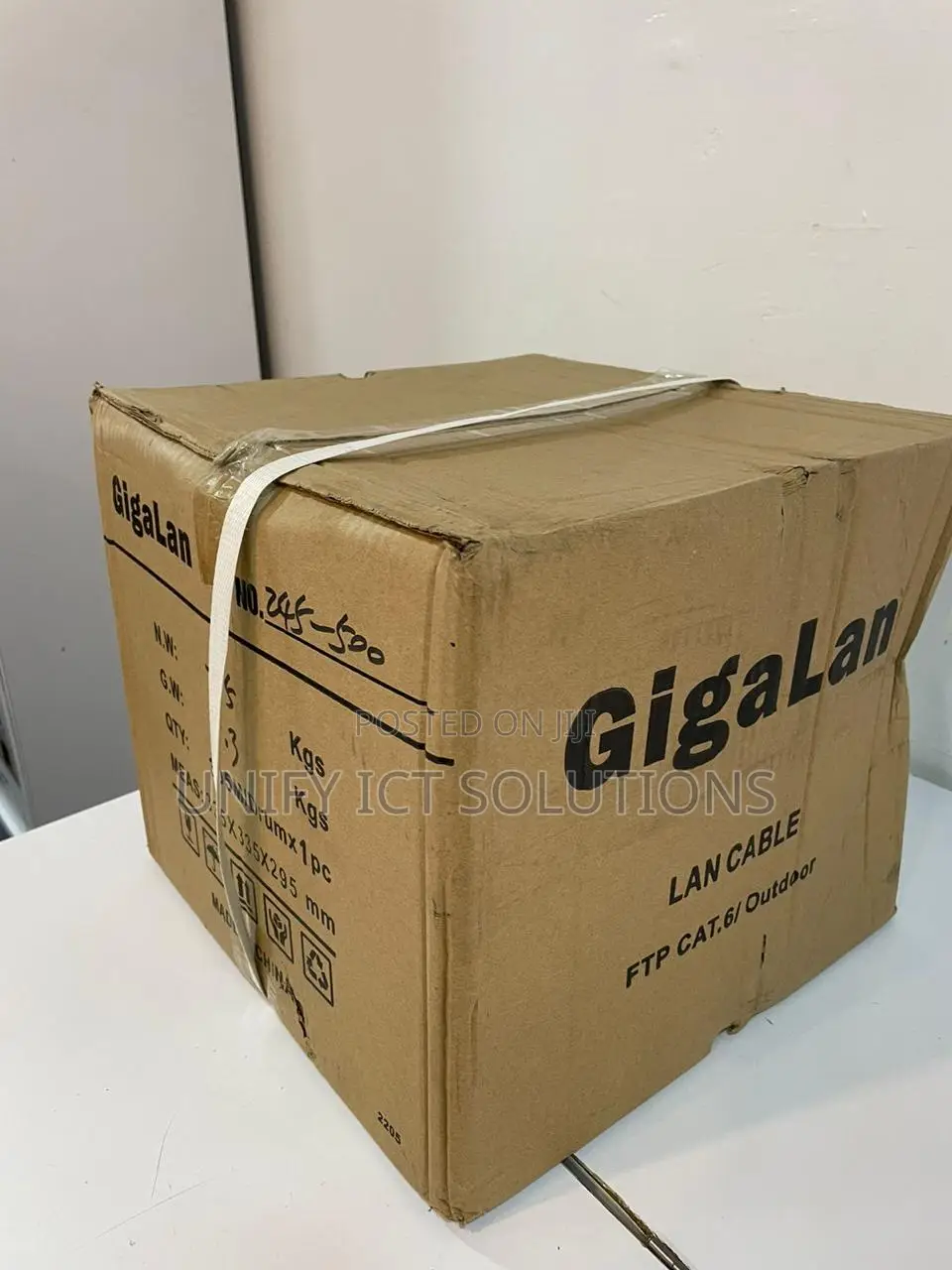 Gigalan Outdoor Cable Black 305 M Lan Cable
