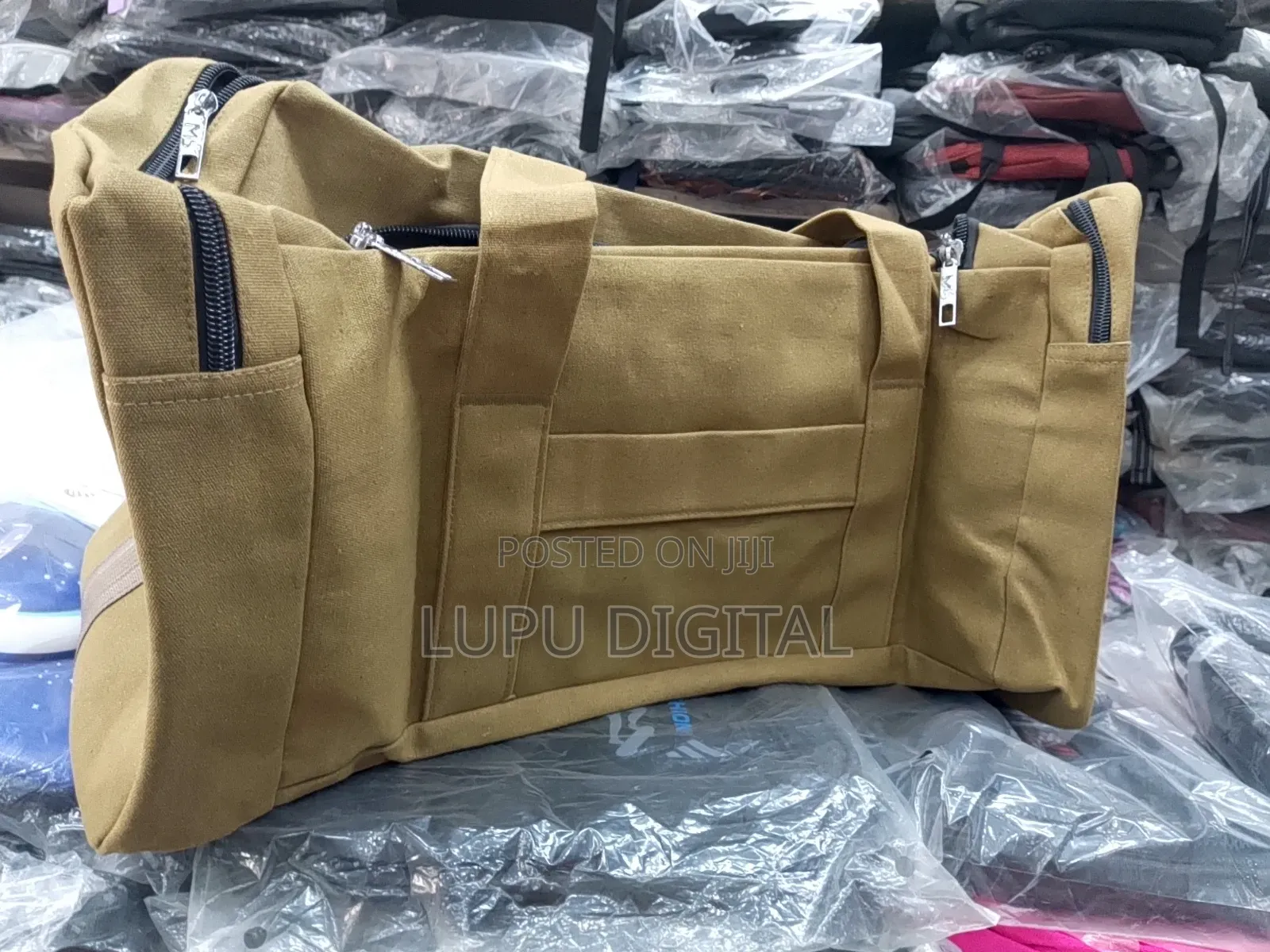 Big Size Ankara Travel Bag