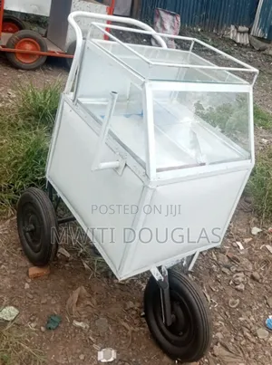 All Designs Whitish Display Wheelbarrow