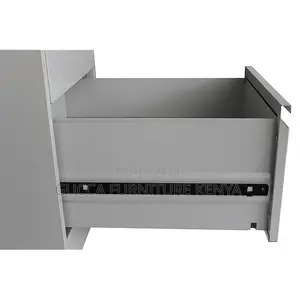 Cabinets: Metallic Portable Office Cabinet With 4 Drawers