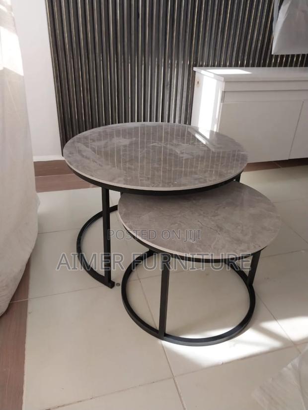Twin Marble Coffee Table