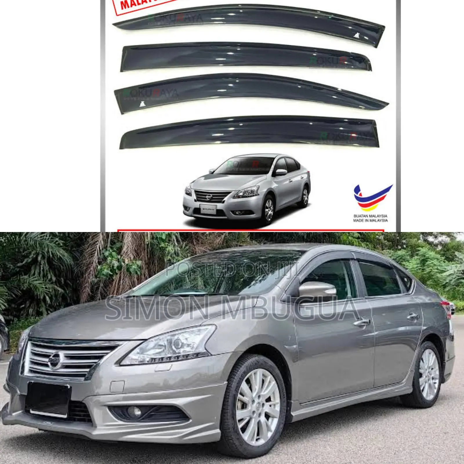 Nissan Sylphy 2012 -2018 Windbreakers
