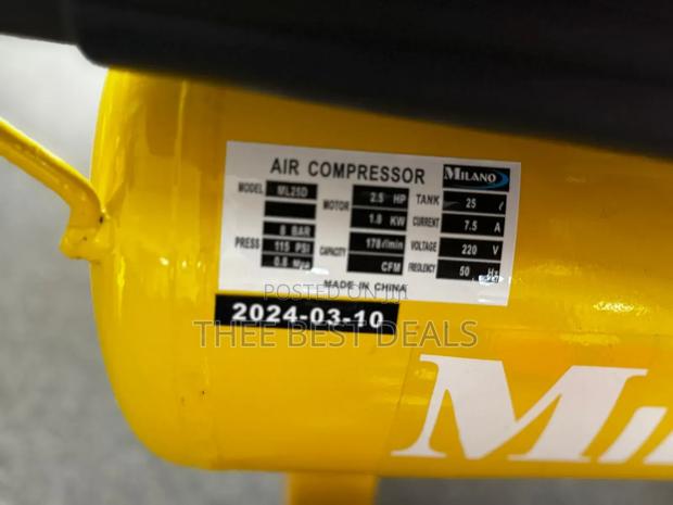 25ltrs Electric Air Compressor - thumbnail 2