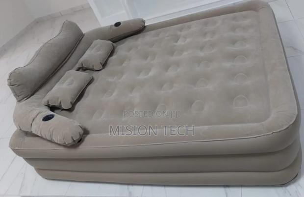 Inflatable Bed With Backrest - main view