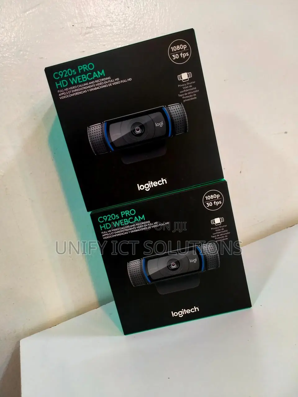 Logitech C920S HD Pro Webcam With Privacy Shutter