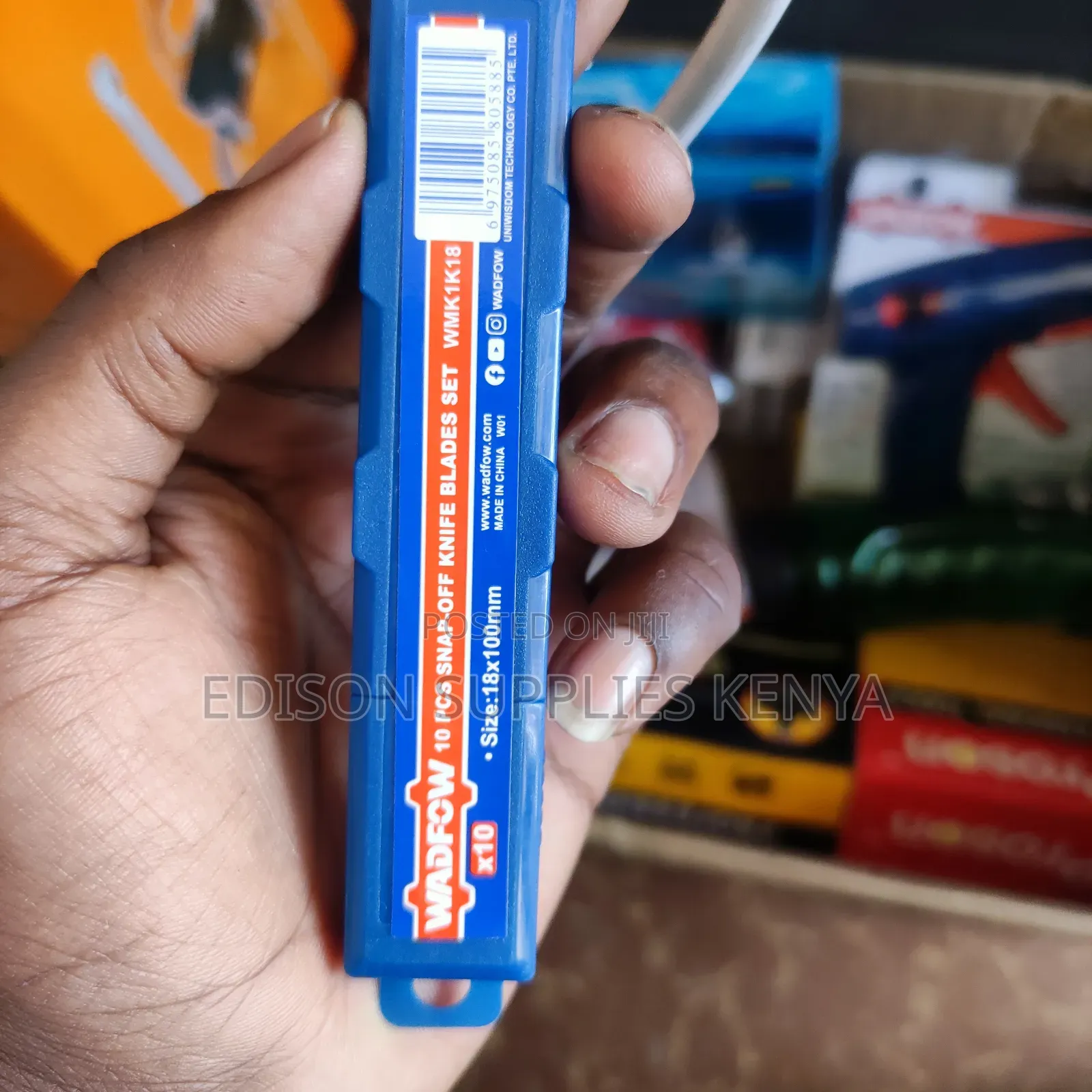 10pcs Snap-Off Knife Blades Set Utility Knives 18 X 100mm