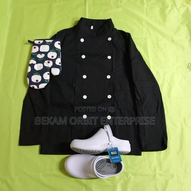 Durable Kitchen Apparel Package (Clogs+Jacket+Mitten Gloves) - thumbnail 3