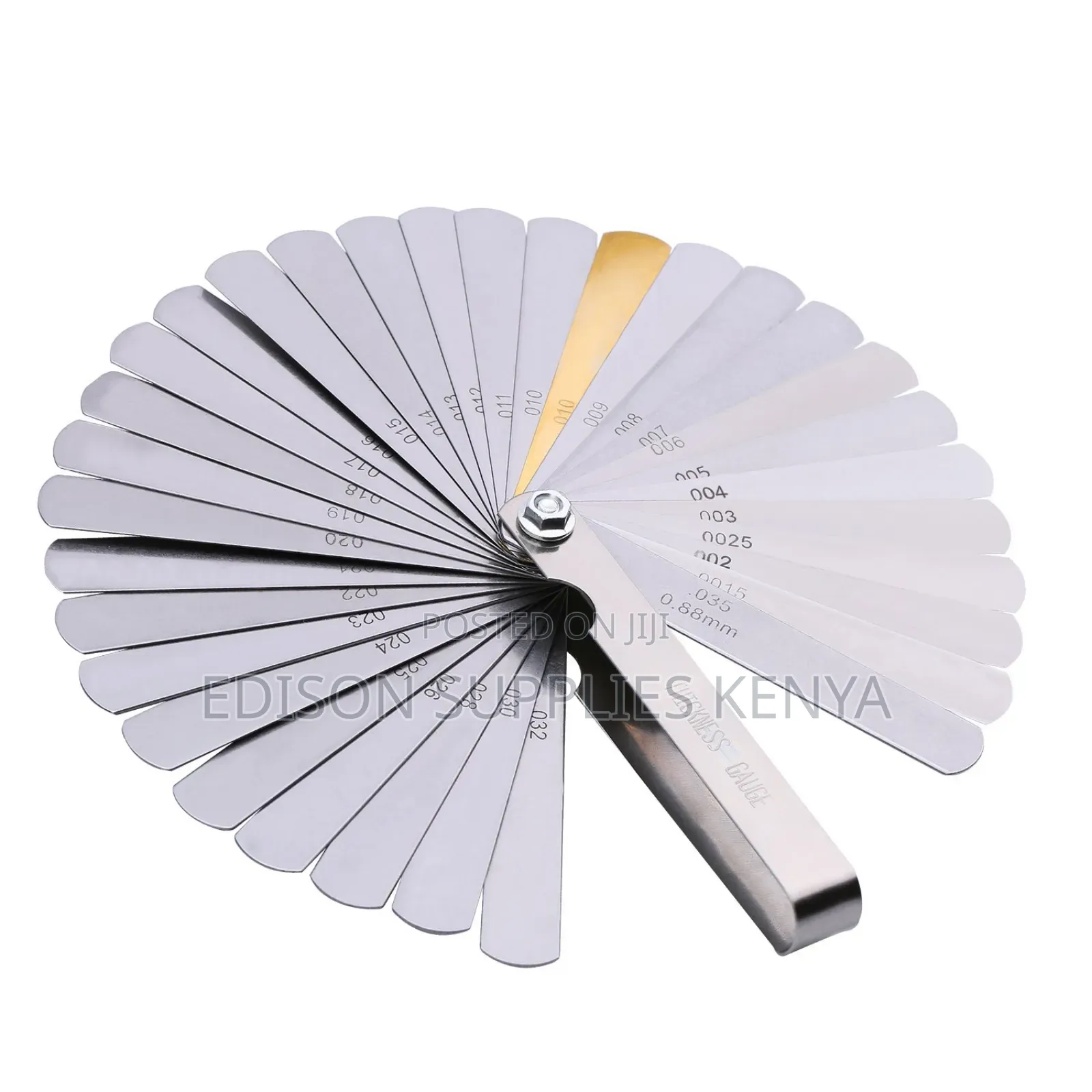 Feeler Gauges 32 Blades Metric Gap Width Filler Gauges