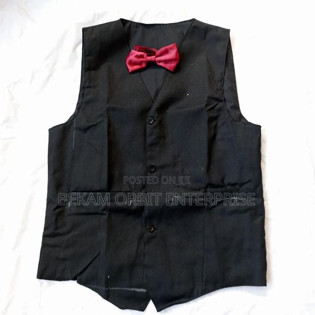 Customized Professional Unisex Waistcoat Bowtie - thumbnail 2