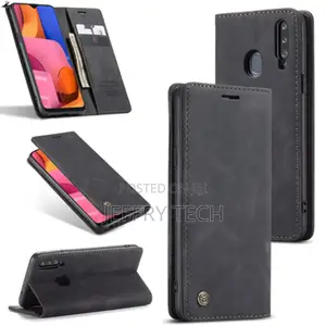 Samsung Galaxy A20S Flip PU Leather Wallet Case