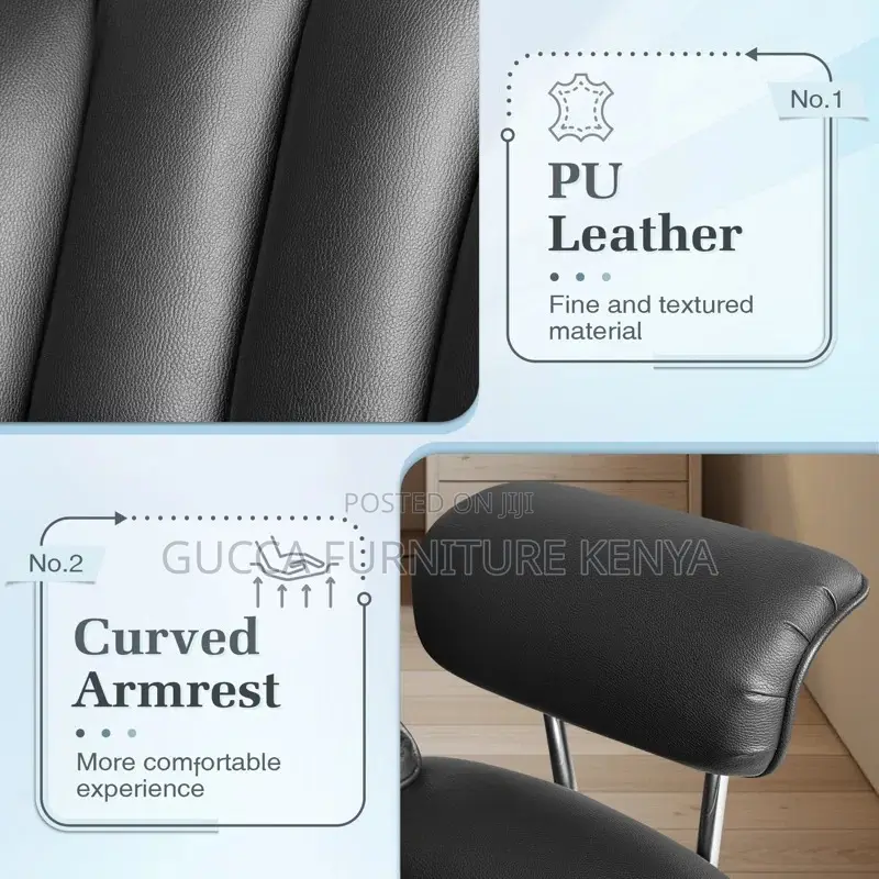 Office Chairs:Ergonomic Leather Executive Style Office Chair