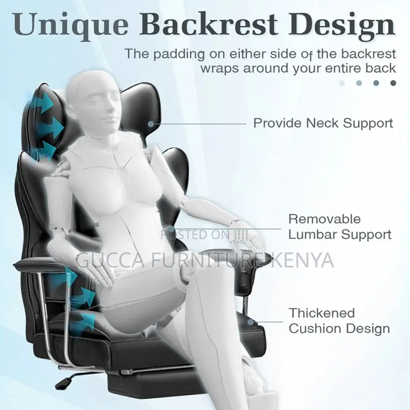 Office Chairs:Ergonomic Leather Executive Style Office Chair