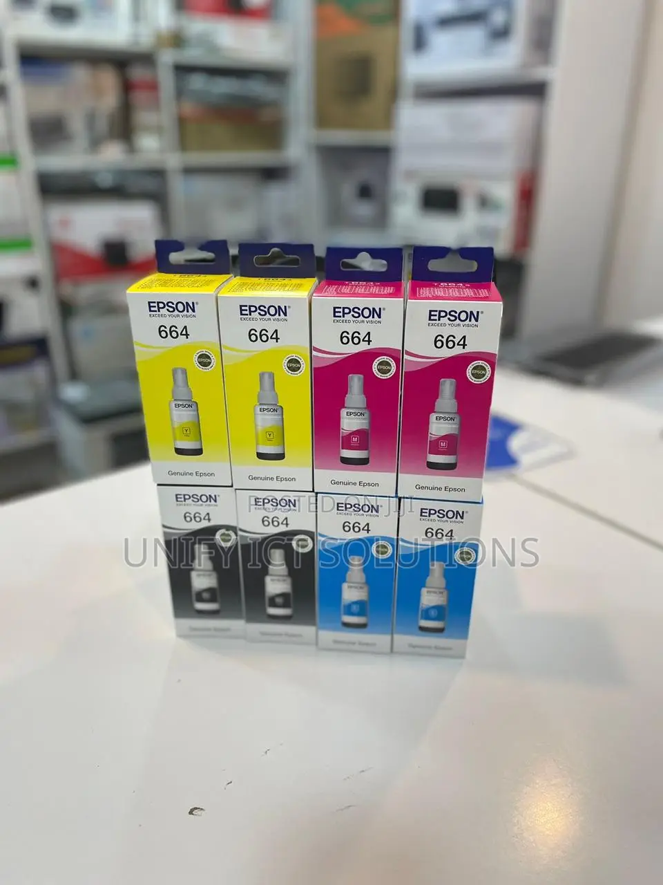 Epson T6644 Cyan Ink Bottle - 70ml