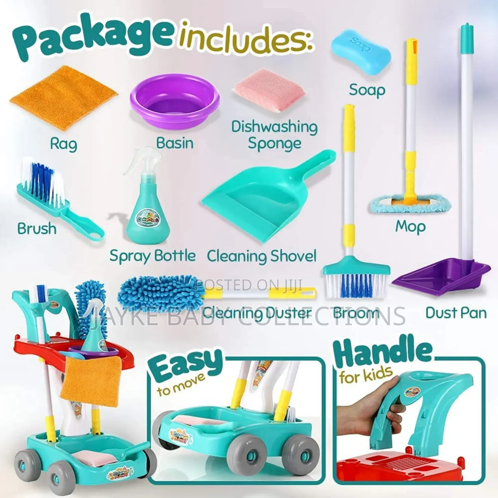 Kids Cleaning Set for Kids