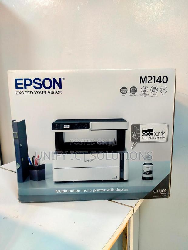 Epson Ecotank Monochrome M2140 AIO Duplex Ink Tank Printer - main view