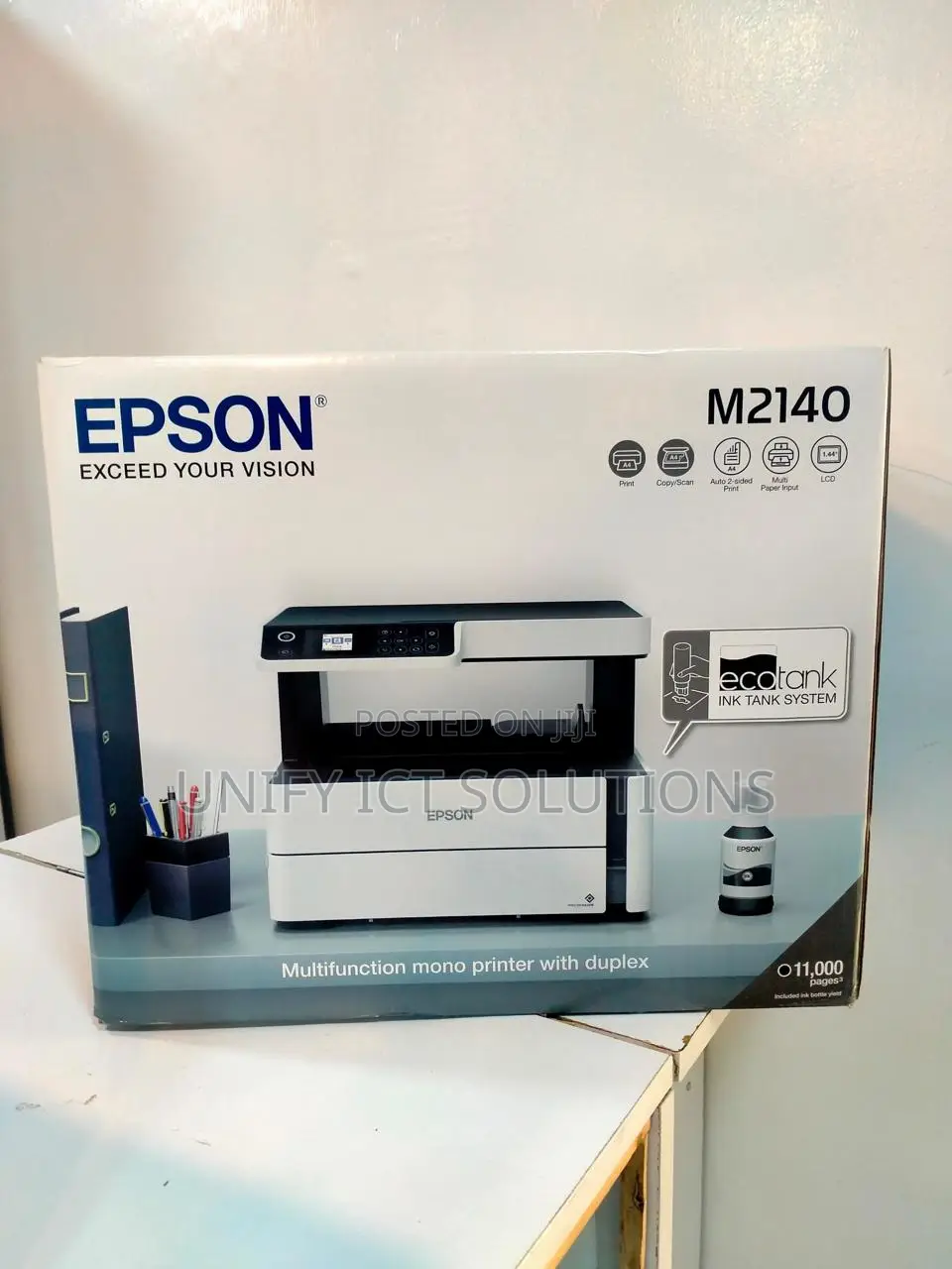 Epson Ecotank Monochrome M2140 AIO Duplex Ink Tank Printer