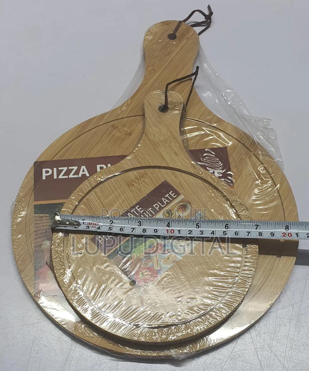 Wooden Bamboo Pizza Plate Chop Board - main view