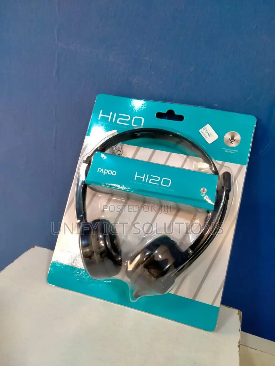 Rapoo H120 Wired Stereo Headphone 3.5 MM Jack