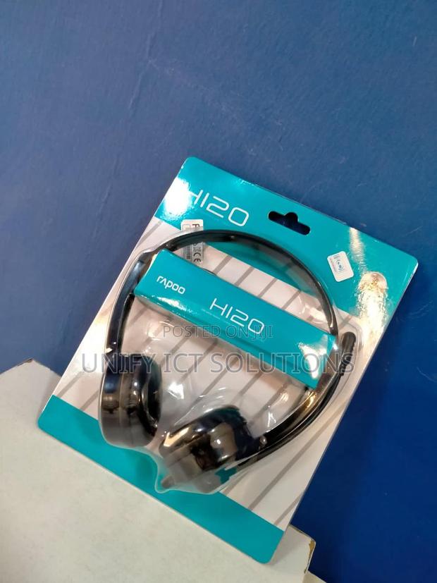 Rapoo H120 Wired Stereo Headphone 3.5 MM Jack - thumbnail 3