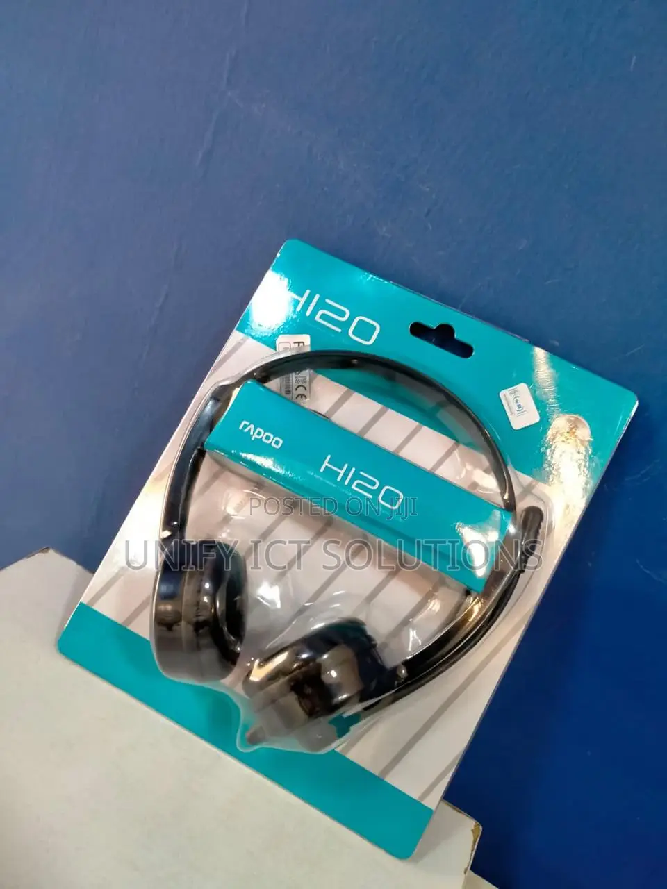 Rapoo H120 Wired Stereo Headphone 3.5 MM Jack